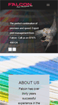 Mobile Screenshot of falconprintmanagement.co.uk
